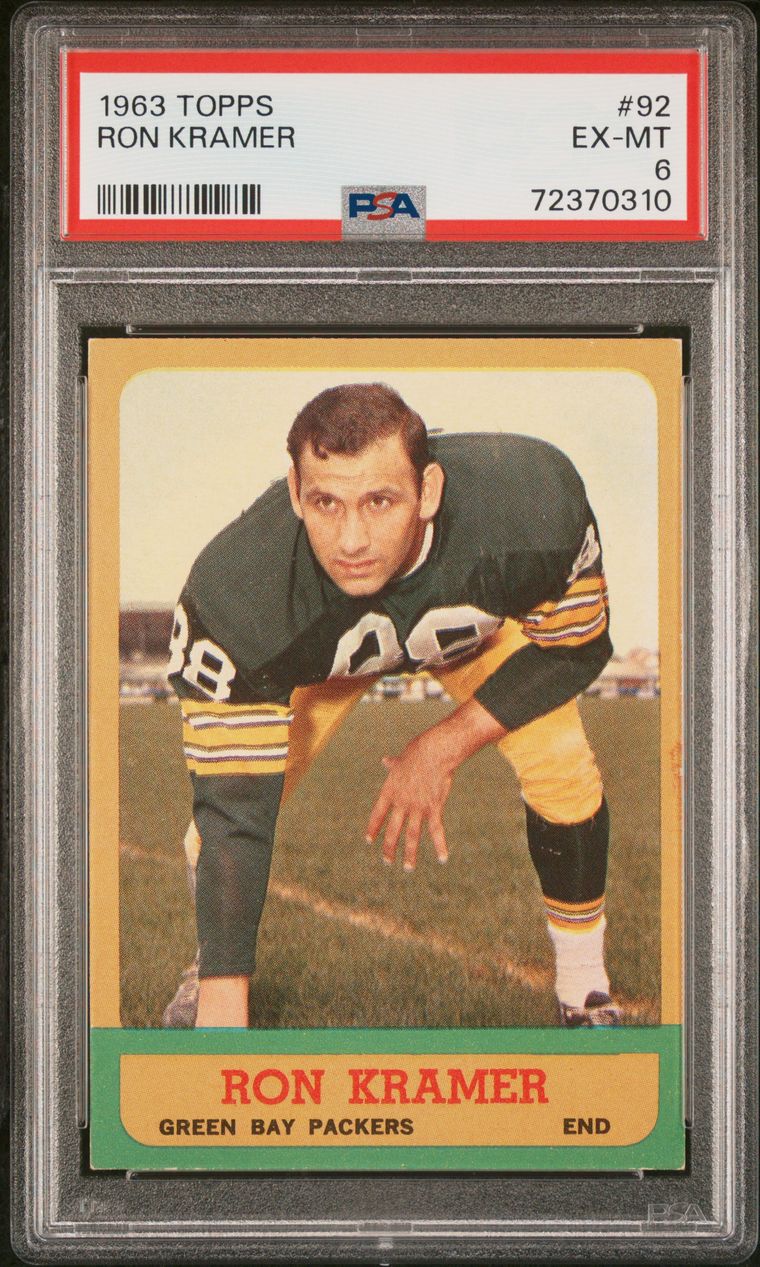 : 1963 Topps # 89 Forrest Gregg Green Bay Packers