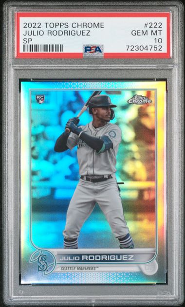 2022 Topps Topps Chrome Sp #222 Julio Rodriguez front