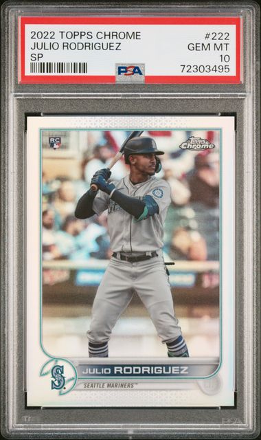 2022 Topps Topps Chrome Sp #222 Julio Rodriguez front