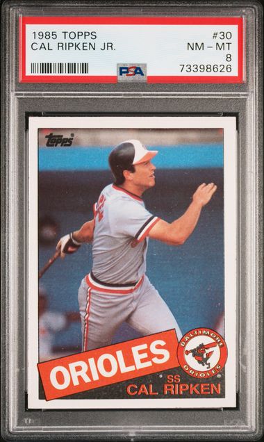 Sold at Auction: 1982 Topps Traded Cal Ripken, Jr. Rookie card - NM/MT To  MT - PSA it!