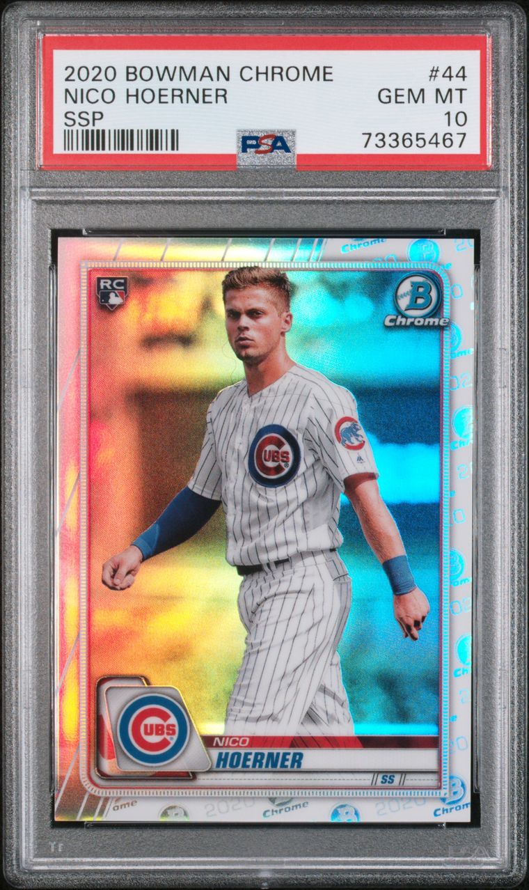 Front of Nico Hoerner Card