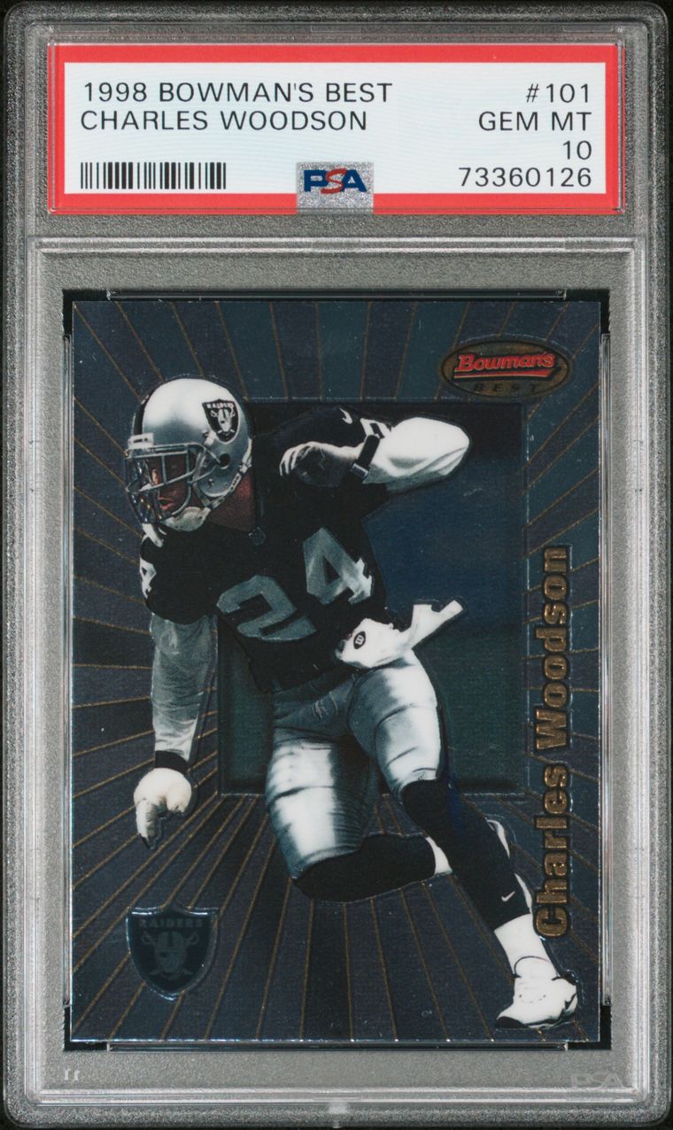 Football, Charles Woodson Master Set Published Set: veasel21 ...