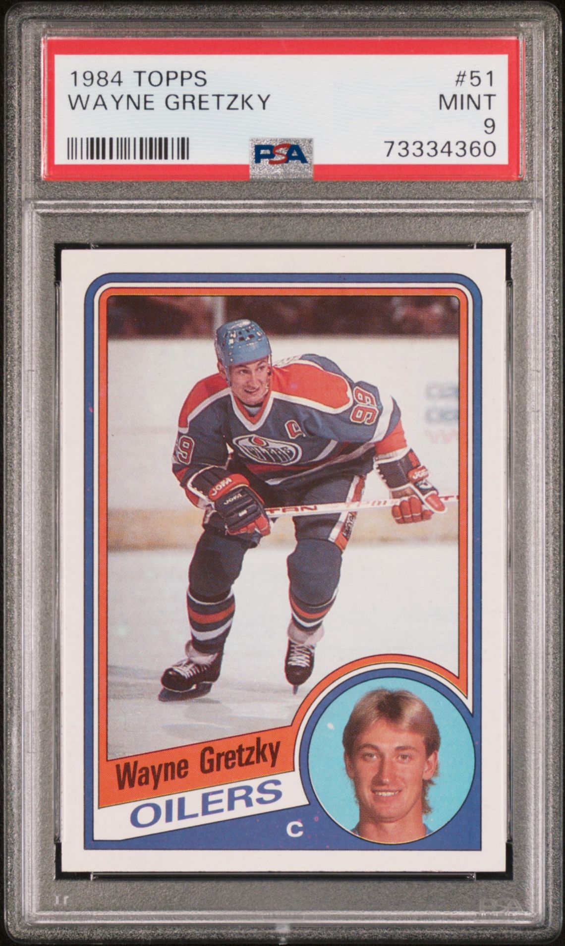 1984 Topps Wayne Gretzky #51 Mint 9 front