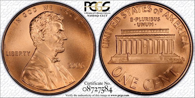 Cert 08727584 - Coin Image