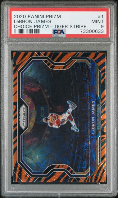 2020 Panini PANINI PRIZM Choice #1 Lebron James front