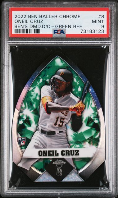 2022 Topps Update Black Gold #BG-20 Oneil Cruz Pirates RC