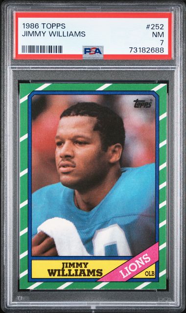 William Perry Rookie 1986 Topps #20 DT/DE Chicago Bears