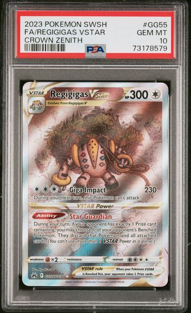 Regigigas VSTAR - Crown Zenith Pokémon card