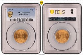 1917 10 G KM-149  Au MS67