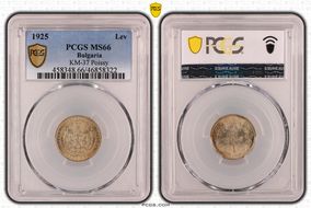 1925 Lev KM-37 Poissy MS66