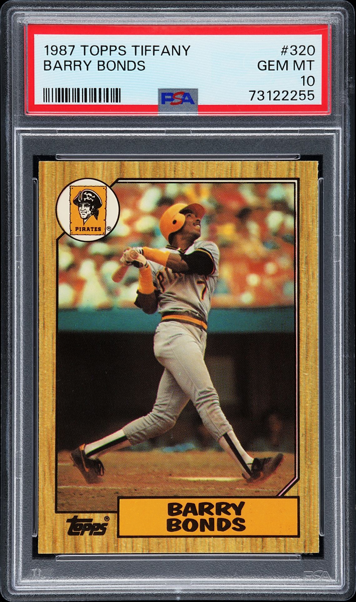 1987 Topps TOPPS TIFFANY #320 Barry Bonds front