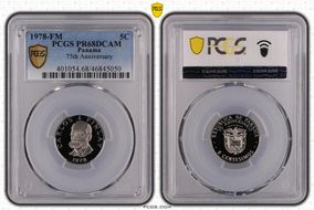 1978-FM 5C 75th Anniversary PR68DCAM