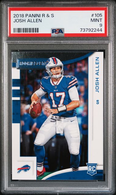 JOSH ALLEN 2018 Donruss Football Rated Rookie ROOKIE Card #304 in MINT  Condition! Shipped in Ultra Pro Top Loader to Protect it! Buffalo Bills Top NFL  Draft Pick and Future Superstar! WOWZZER!