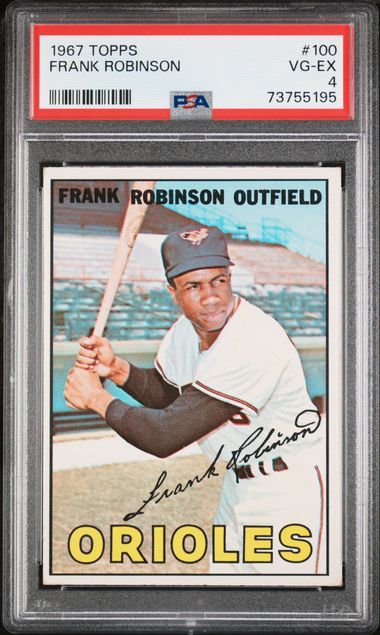 1967 Topps Frank Robinson #100 EX