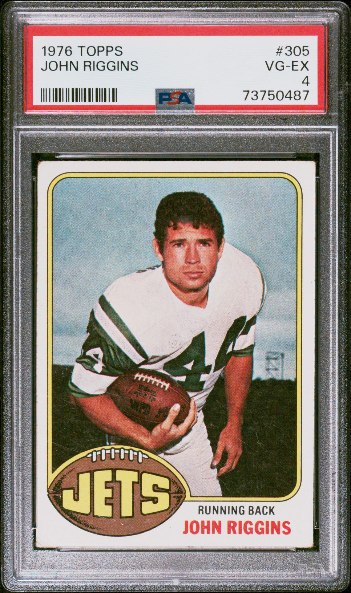1976 Topps TOPPS #305 John Riggins front