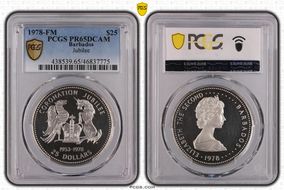 1978-FM $25 Jubilee PR65DCAM