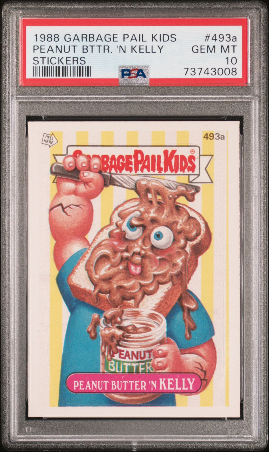 Peanut Bttr. 'N Kelly PSA 10