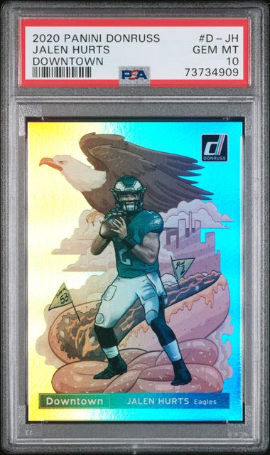 2020 Panini Donruss Downtown Jalen Hurts