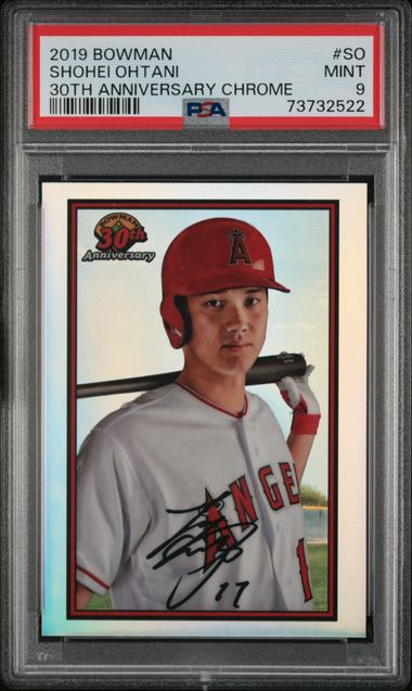 Shohei Ohtani 2022 Topps Baseball Series Mint Card #1 picturing