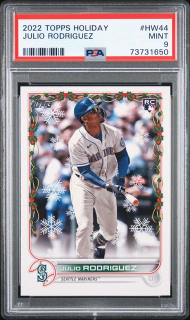 Julio Rodriguez Rookie Refractor Foil Stars 2022 Topps Update