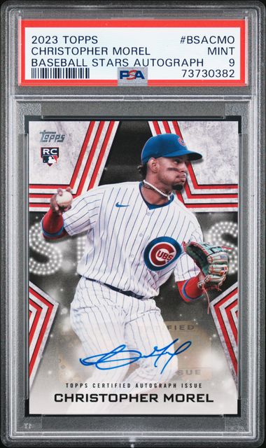 Christopher Morel 2023 Topps Chrome Rookie Autographs - Refractor