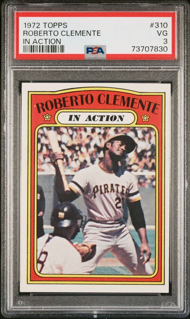 1970 Topps #350 Roberto Clemente Pittsburgh Pirates Baseball