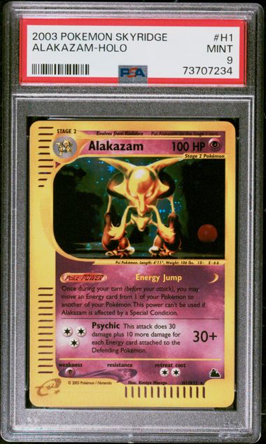 Radiant Alakazam #059 PSA 10 [Silver Tempest]