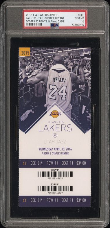 PSA 10 cert 73592285