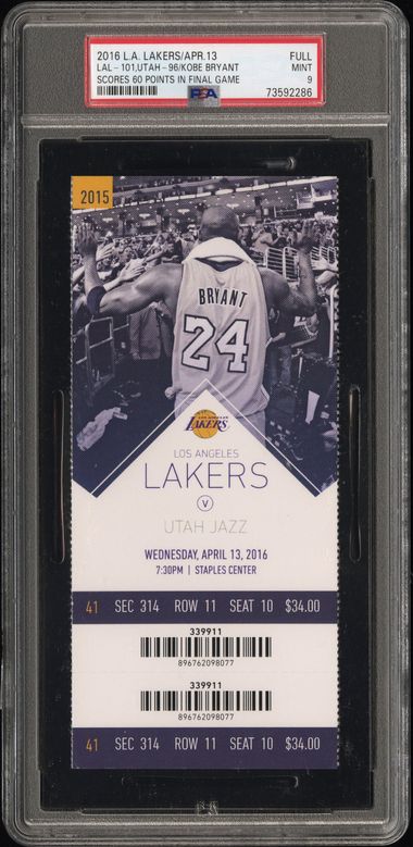 PSA 9 cert 73592286