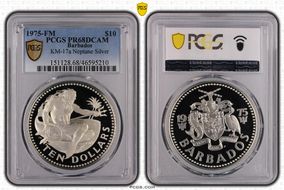 1975-FM $10 PR68DCAM