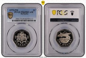 1975-FM $1 PR69DCAM