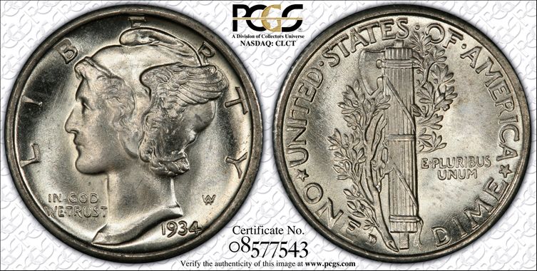 Cert 08577543 - Coin Image