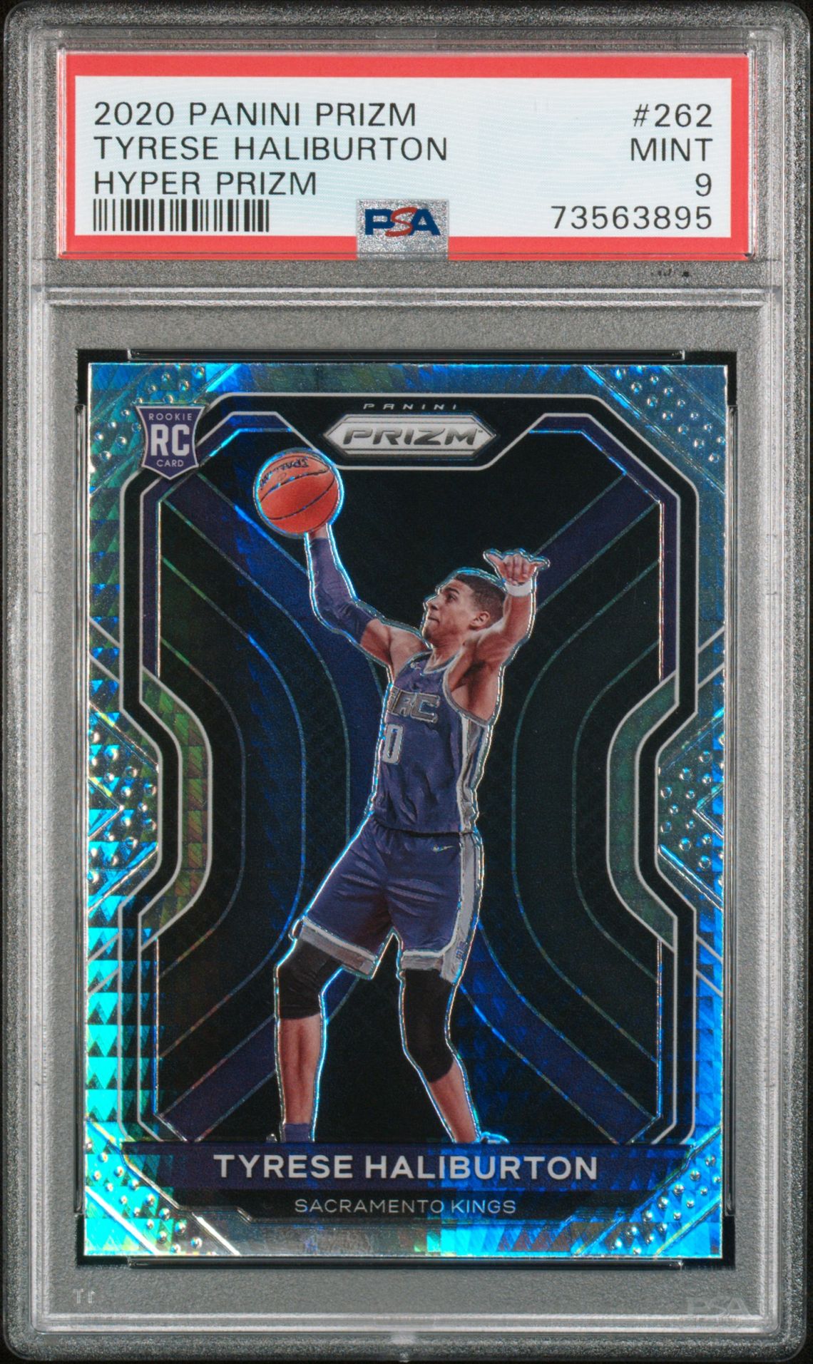 2020 Panini PANINI PRIZM FAST BREAK PRIZM-BRONZE #262 Tyrese Haliburton front
