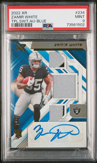 Zamir White Go Dawgs Numbered cheapest Patch Auto