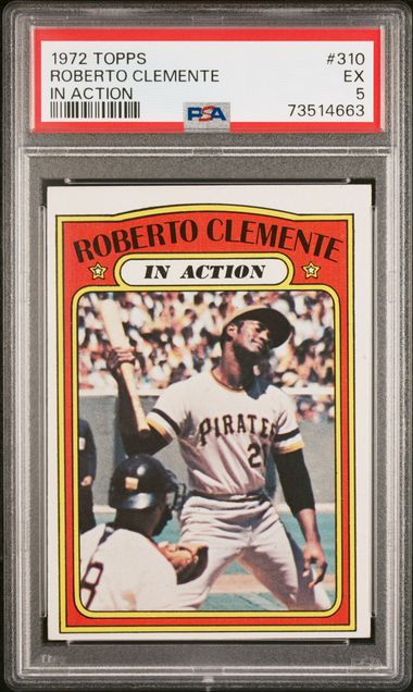 1968 Topps Roberto Clemente PSA