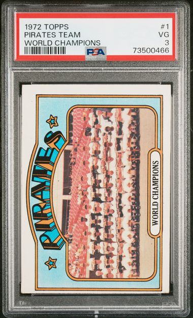 1972 Topps World Series Game 7