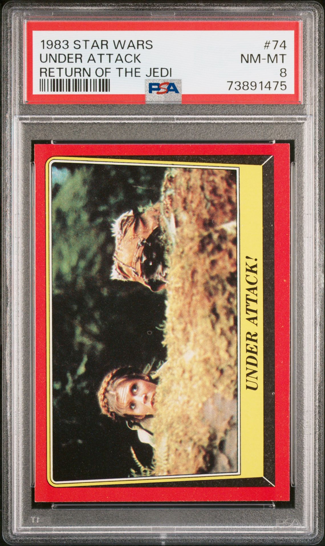 1983 Star Wars STAR WARS RETURN OF THE JEDI #74 Under Attack! front