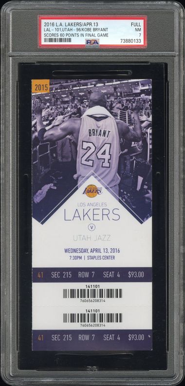 PSA 7 cert 73880133