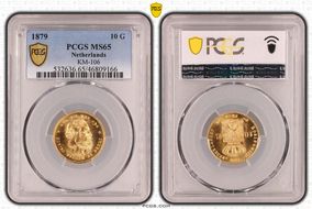 1879 10 G KM-106  Au MS65