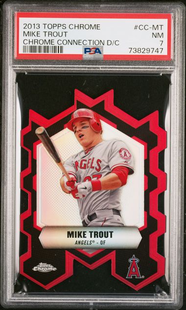 Lot Detail - 2011 Bowman Draft #101 Mike Trout Signed Rookie Card - PSA  NM-MT 8, PSA/DNA 8