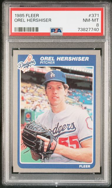 1985 Fleer Orel Hershiser