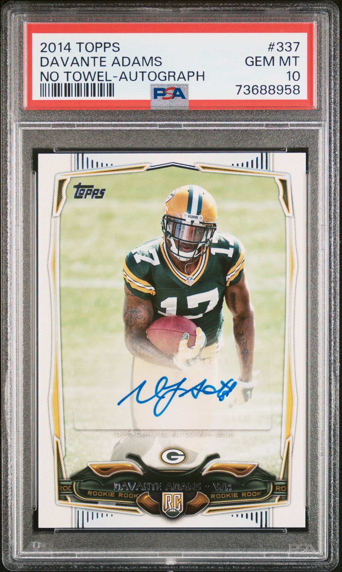2014 Topps TOPPS Autograph #337 Davante Adams front