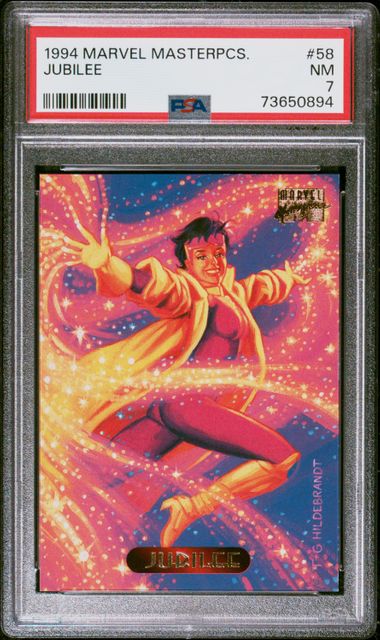 1994 Marvel Marvel Masterpieces #58 Jubilee front