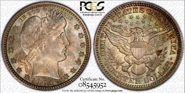 1905-O 25C MS66