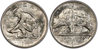 1925-S 50C California MS66