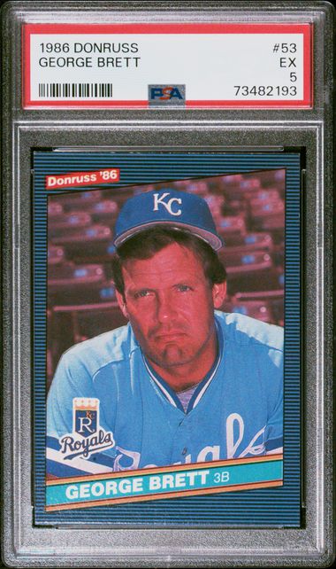 1986 Panini Donruss #53 George front