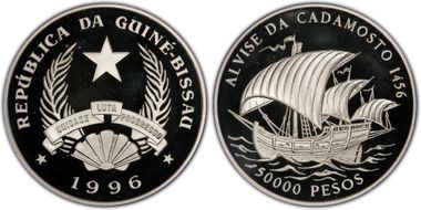 1996 50000 P Sailing Ship PR68DCAM