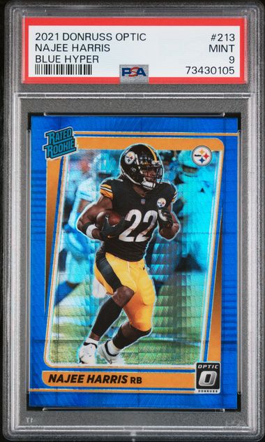 2021 Panini Donruss Najee Harris Rated Rookie Card