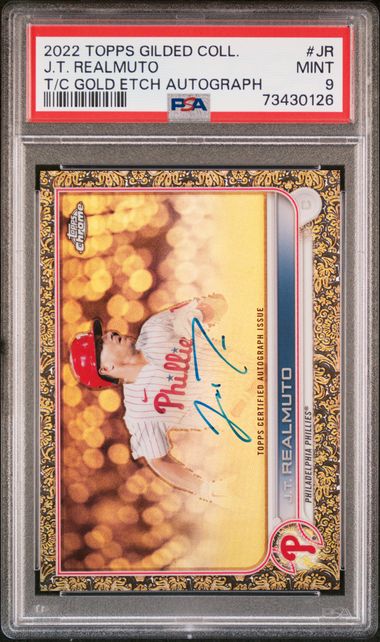 2022 Topps Gilded Collection Gold Framed Hall of Fame #JTH Jim Thome Signed  Card (#18/90) - PSA GEM MT 10 on Goldin Auctions