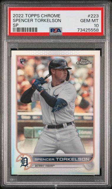 Spencer Torkelson Detroit Tigers 2022 Topps Chrome Ben Baller